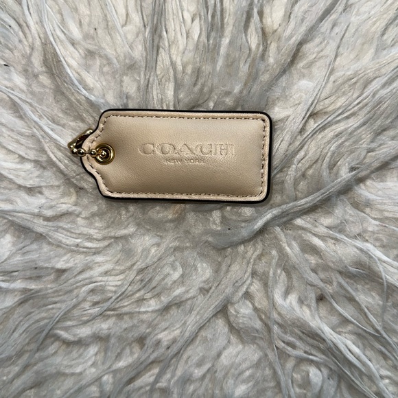 Coach Gold Keychain Tag - Picture 1 of 3